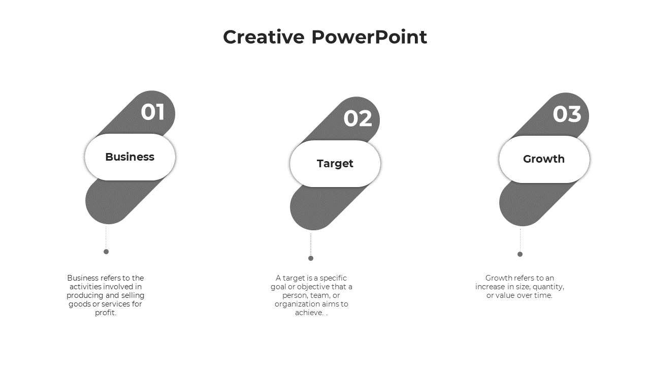 Gray Color Creative PowerPoint And Google Slides Template