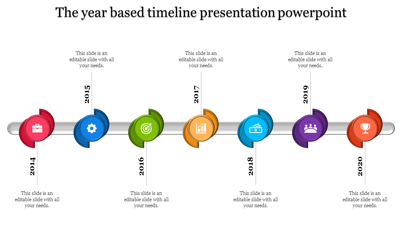 Timeline PPT Presentation Template for Effective Management