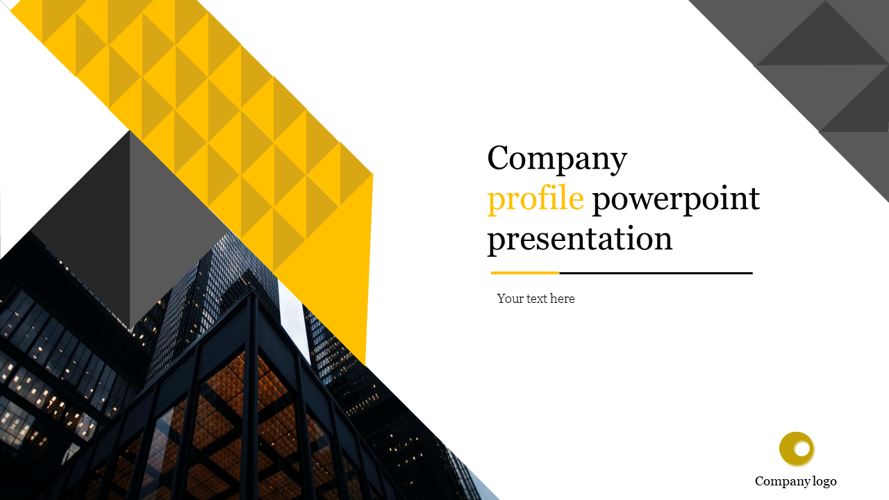 Company Profile PowerPoint Presentation Designs With Regard To Business Profile Template Ppt