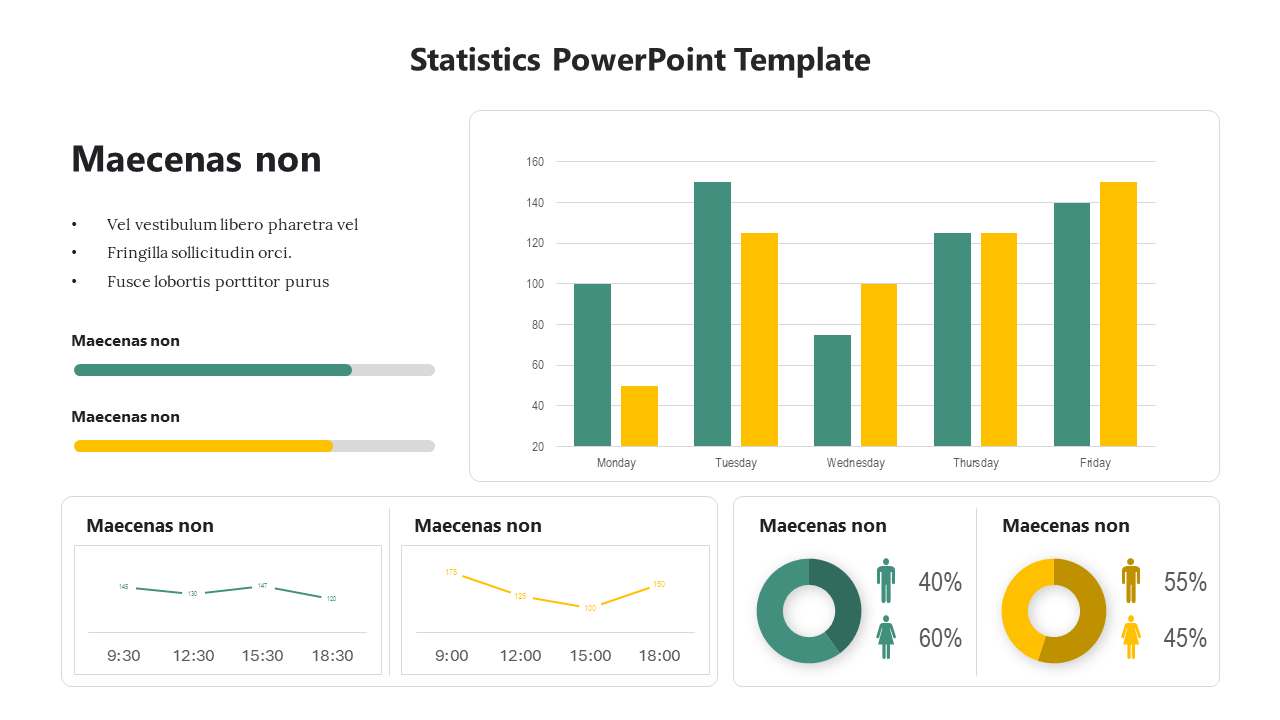 Statistics PowerPoint Template