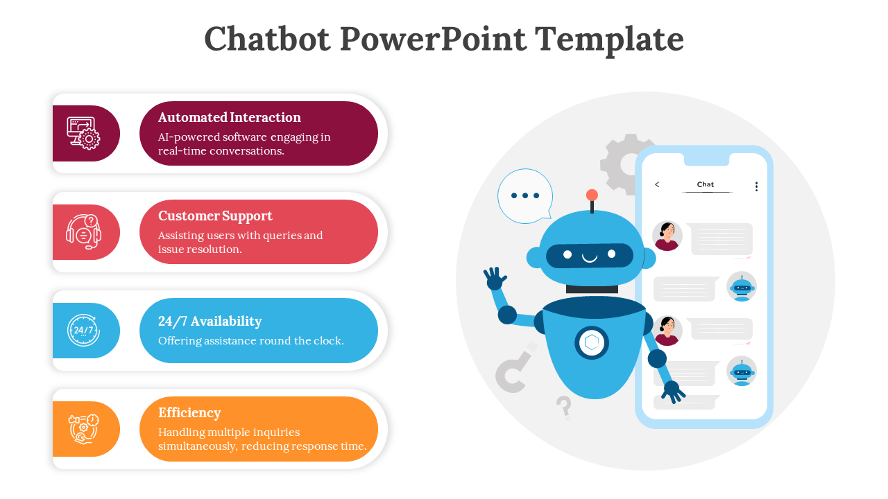 Chatbot PowerPoint Template