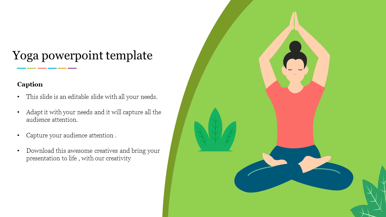 Our Predesigned Yoga PowerPoint Template Presentation