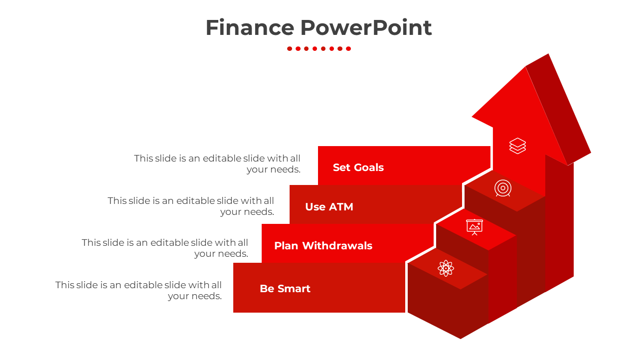 Free - Finance PowerPoint And Google Slides With Red Color