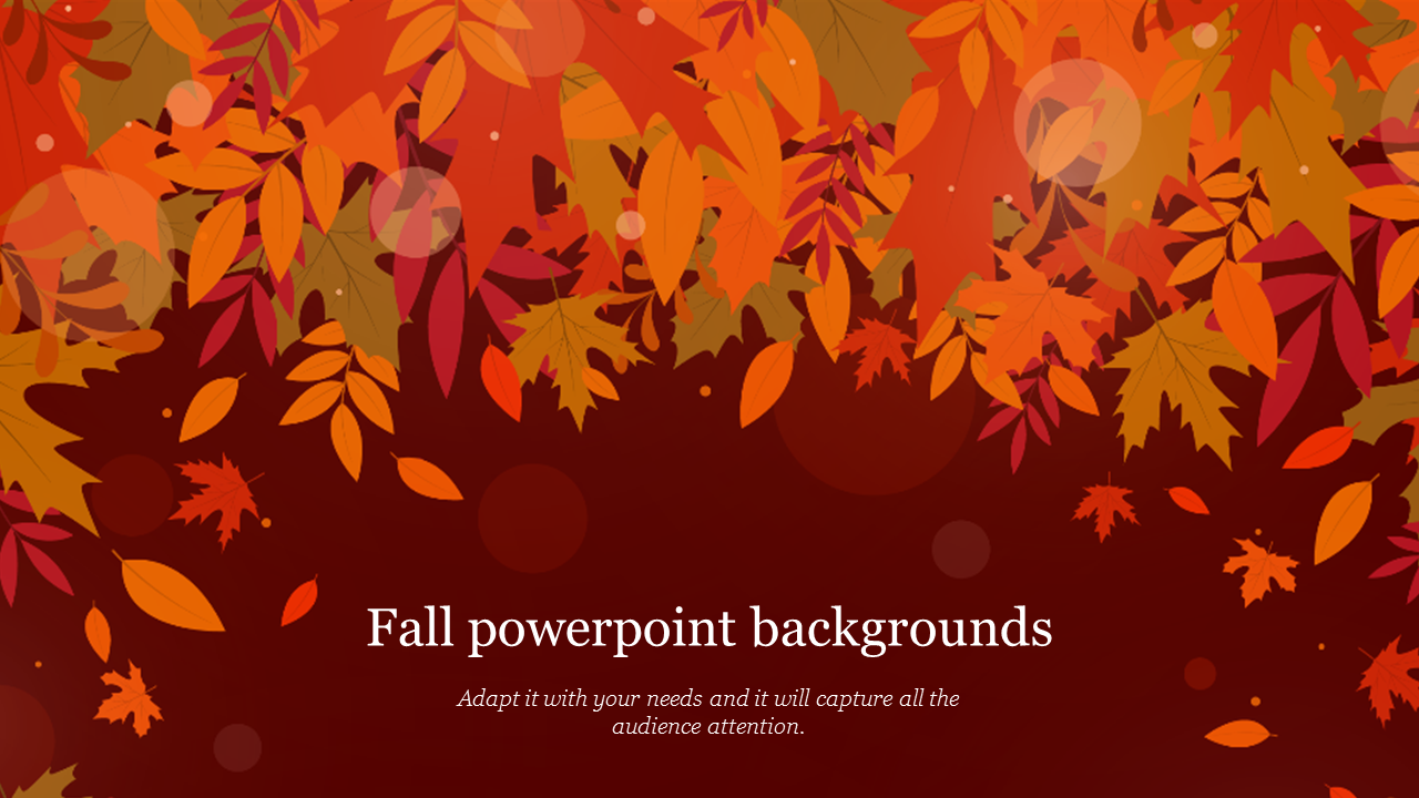 Innovative Fall PowerPoint Backgrounds Slide-Multicolor Inside Free Fall Powerpoint Templates