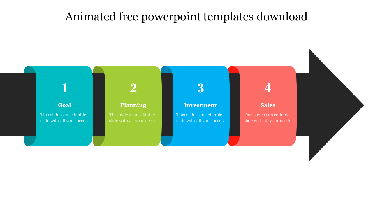 Simple Animated Free PowerPoint Templates Download