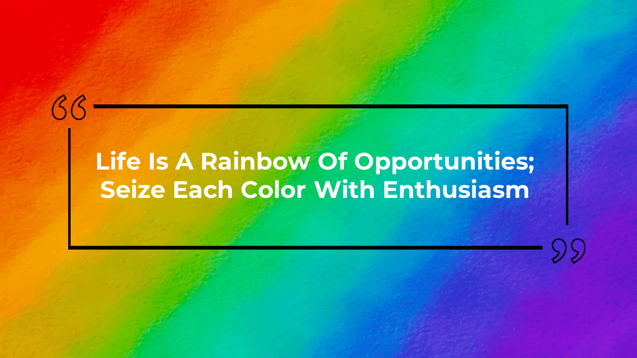 Rainbow PowerPoint Background Templates