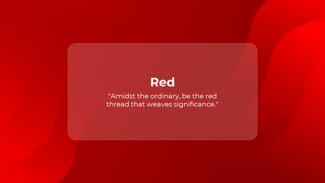 Professional Red Background PPT And Google Slides Template