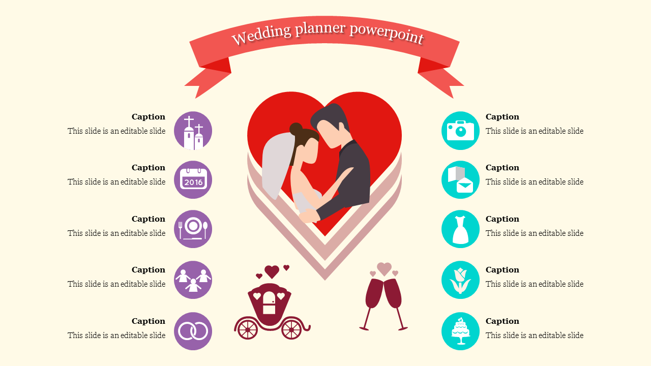Free - Free Wedding Planner PowerPoint Presentation Template