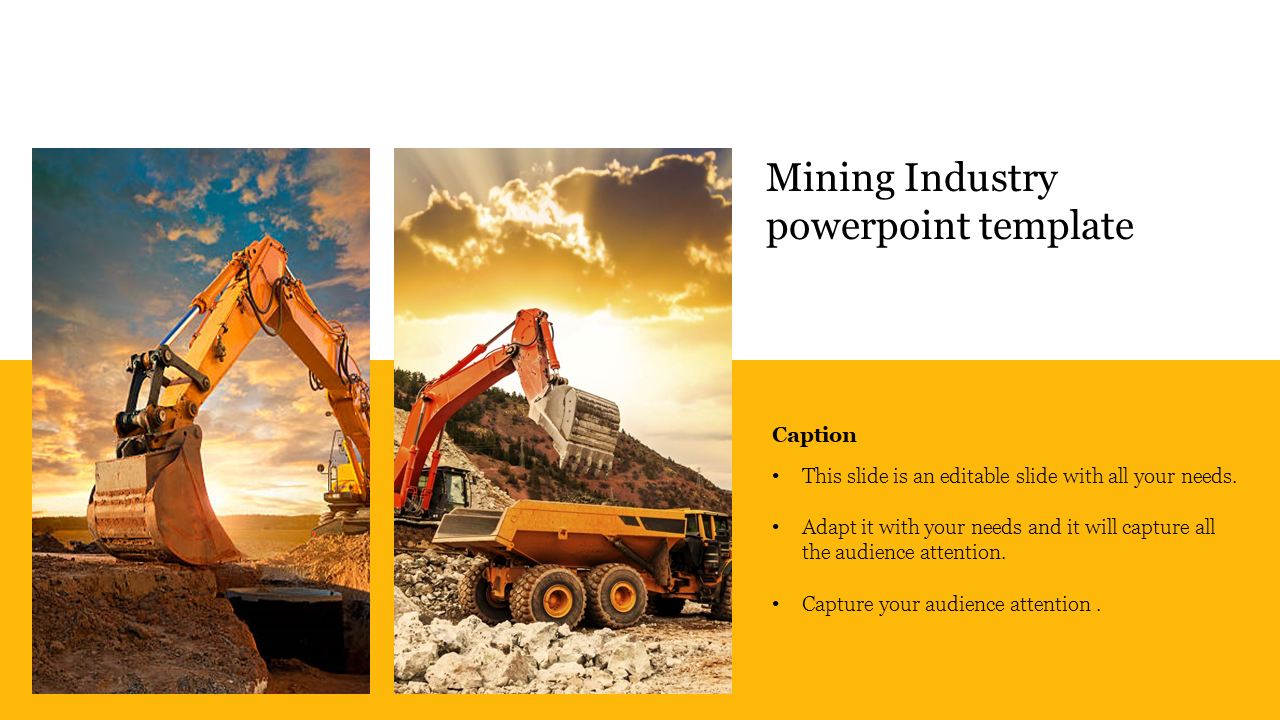 Crafting and Mining  Google Slides and PowerPoint template