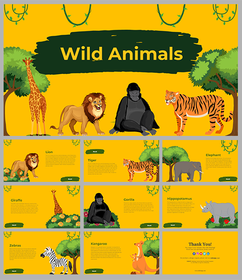 presentation about wild animals