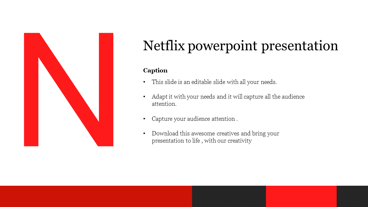 Grab Mesmerizing Netflix Powerpoint Presentation Slide