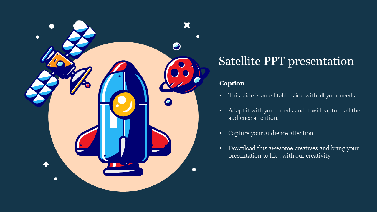 Creative Satellite PPT Presentation
