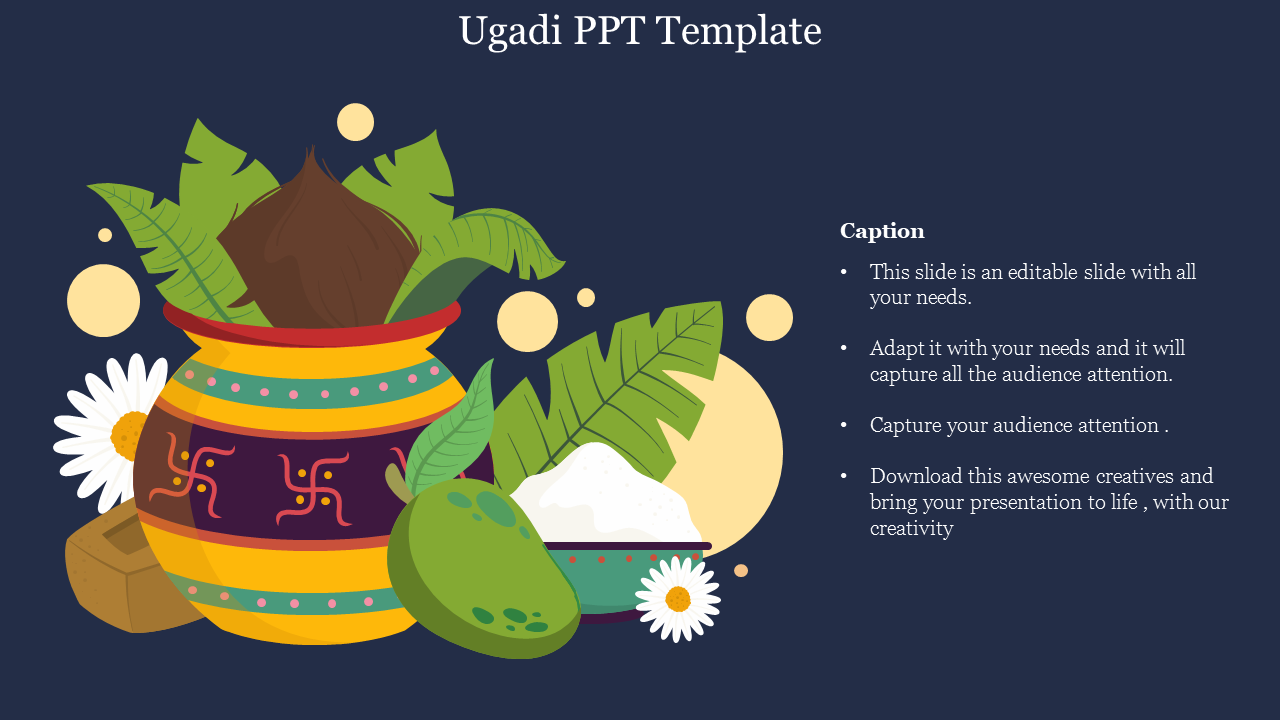 Best Ugadi PPT Template Design