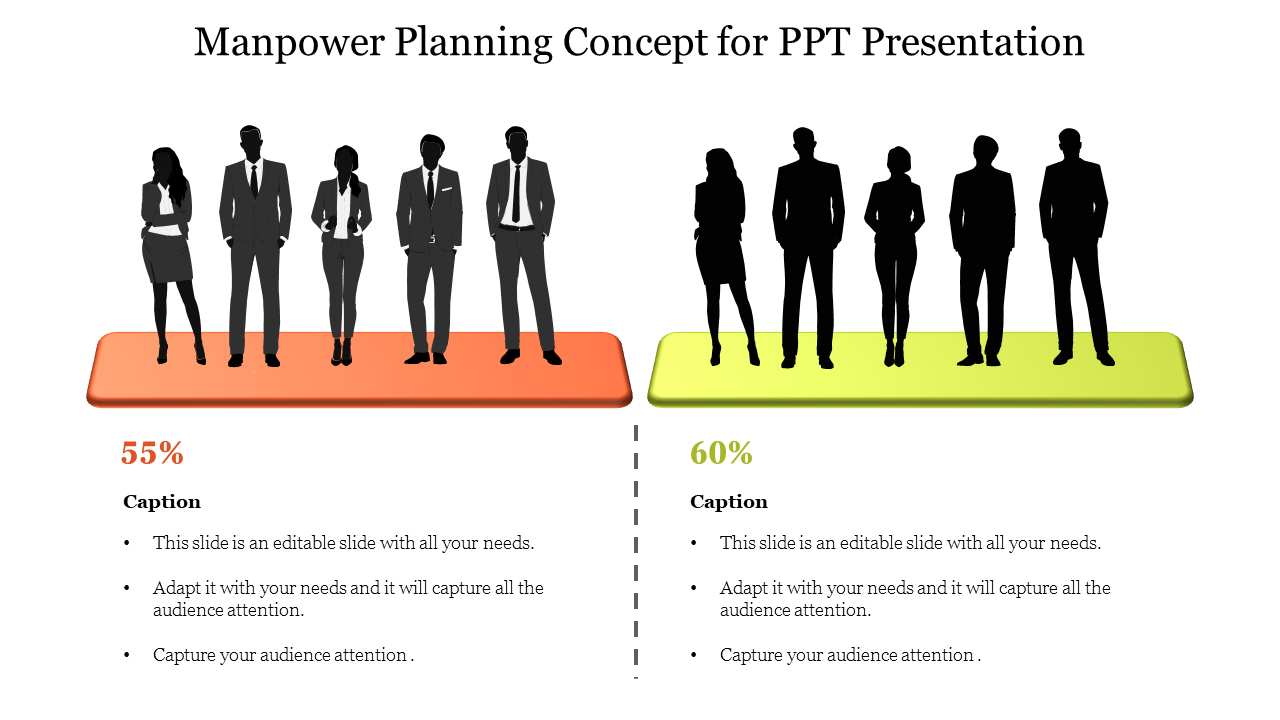 Best Manpower Planning Concept For PPT Presentation
