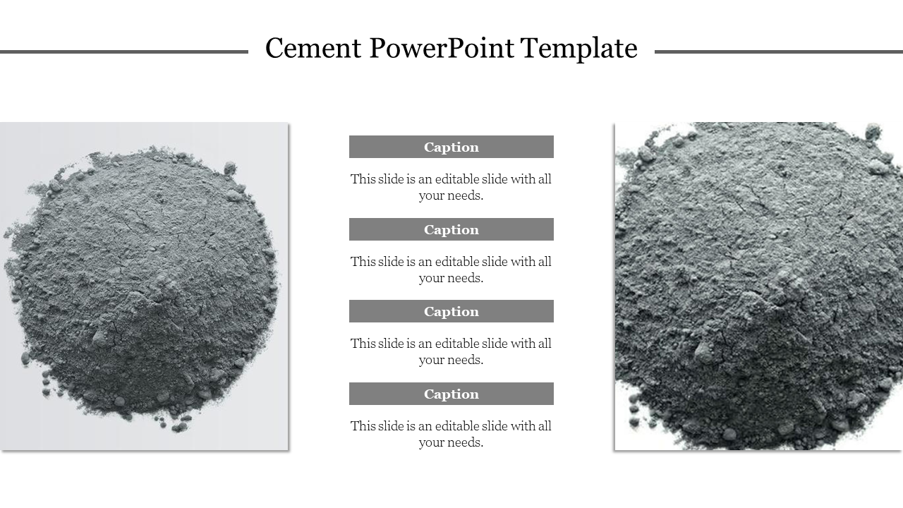 Cement PowerPoint Template