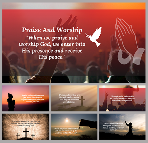 Praise And Worship Backgrounds PPT And Google Slides