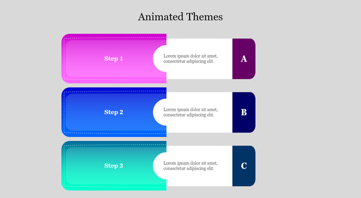 Effective Animated Themes Presentation Template Slide 