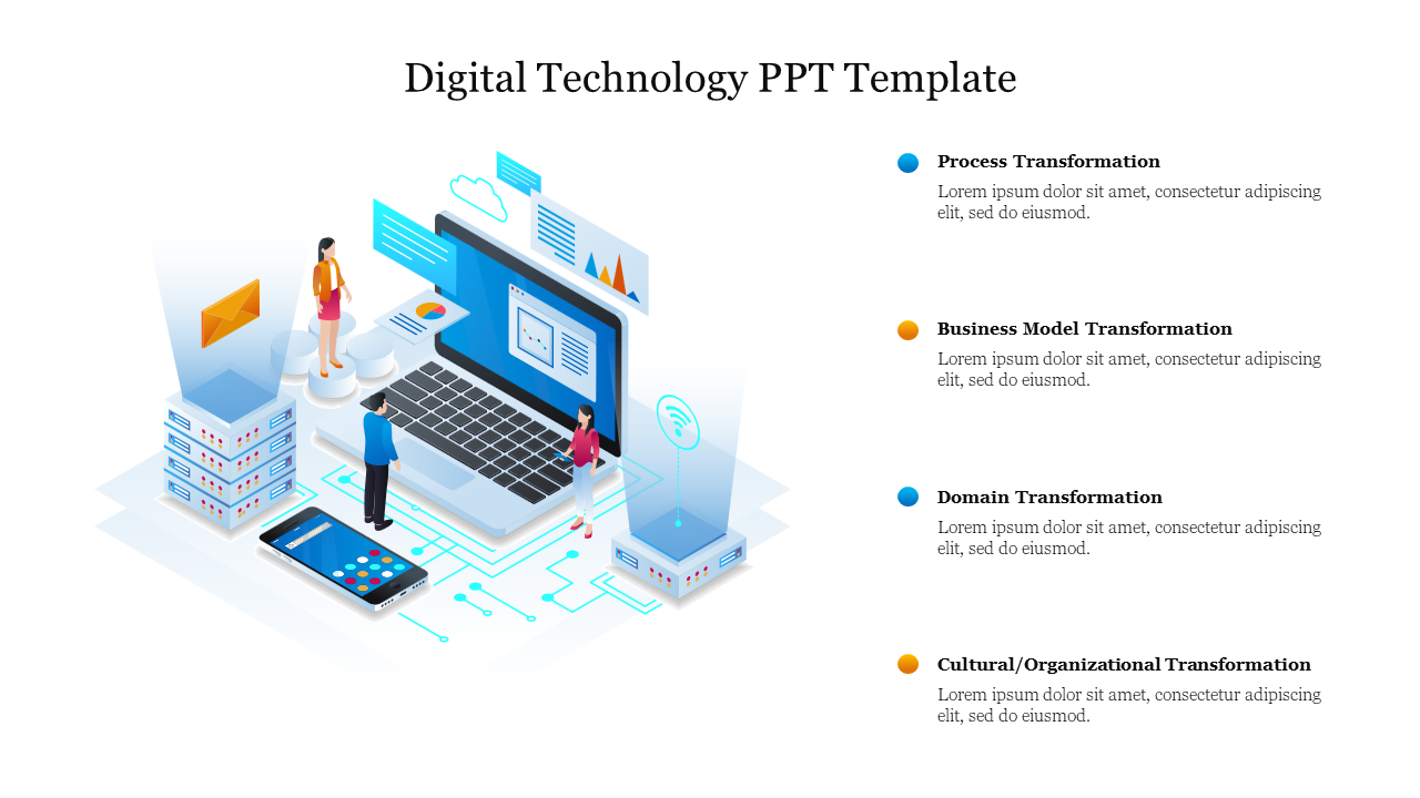Digital Technology PPT Template
