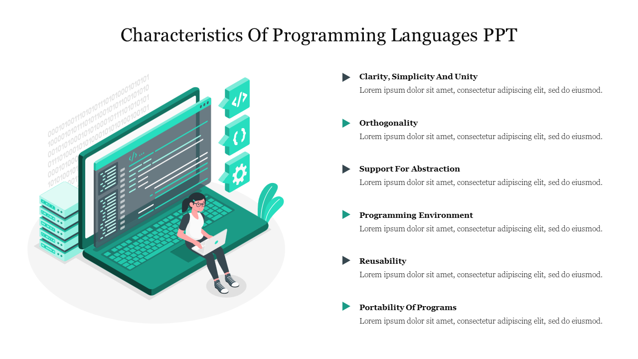 Characteristics Of Programming Languages PPT