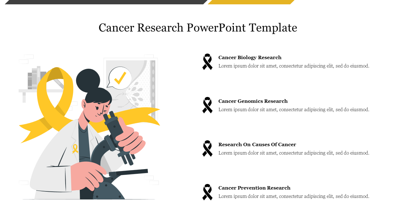 Cancer Research PowerPoint Template