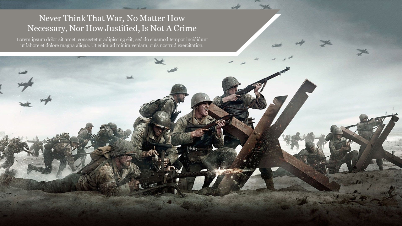 World War PowerPoint Templates Free Download