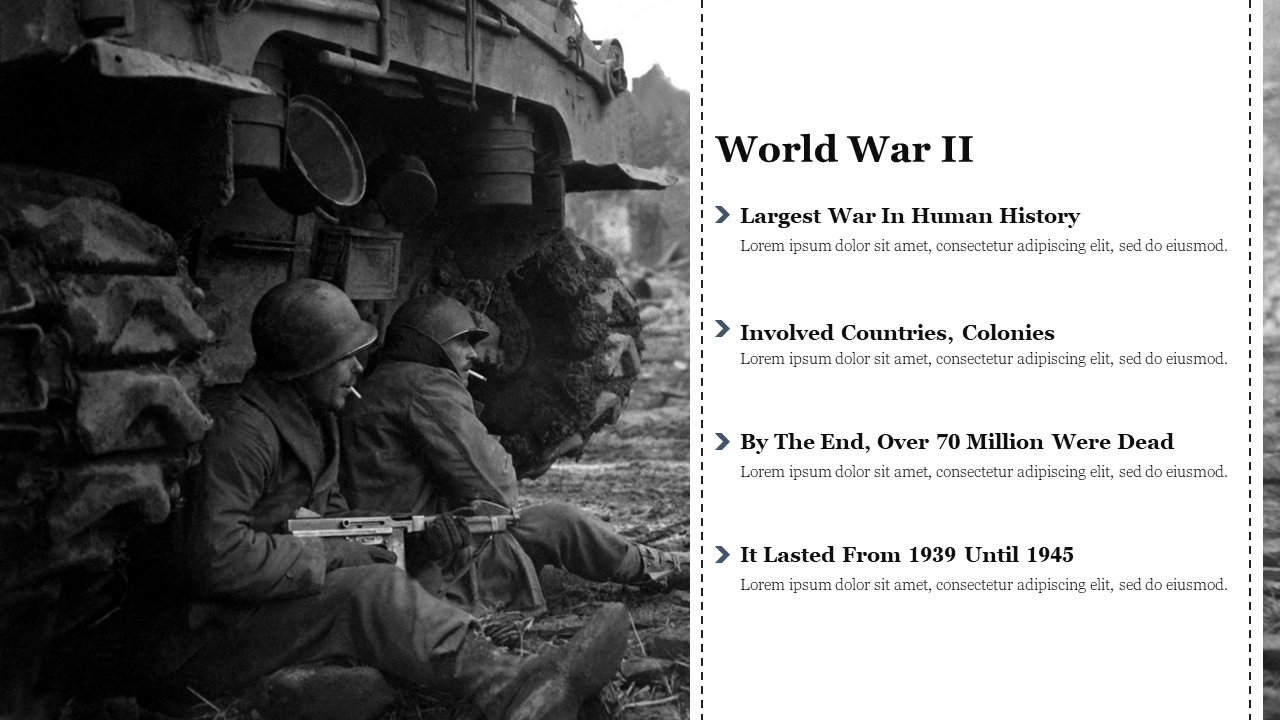 world war 2 presentation slides