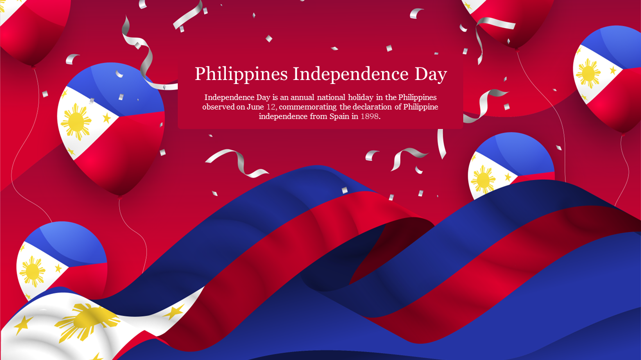 Philippines Independence Day PowerPoint Template