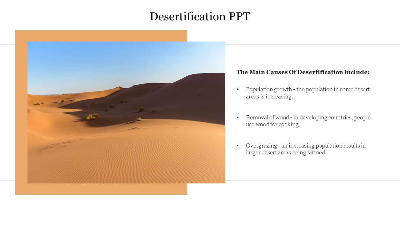 Desertification PPT