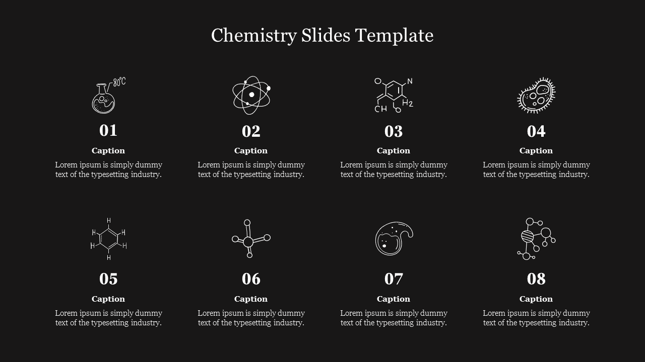 Informative Chemistry Slides Template Presentation 