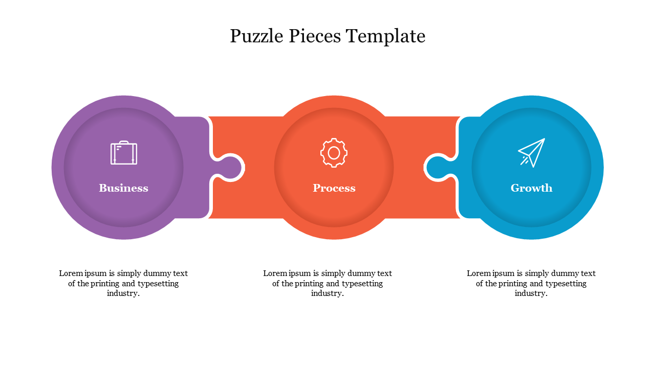 Puzzle Pieces Template