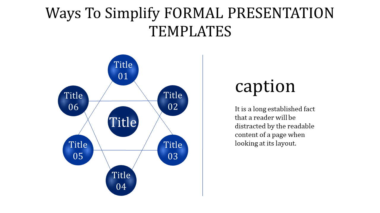 Geometric diagram with six blue circular nodes forming a hexagon and descriptive text placed on the right.