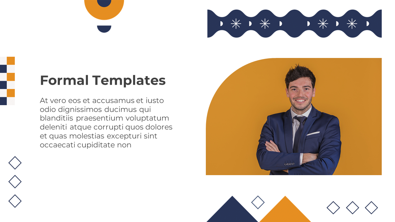 Our Predesigned Formal PPT And Google Slides Template