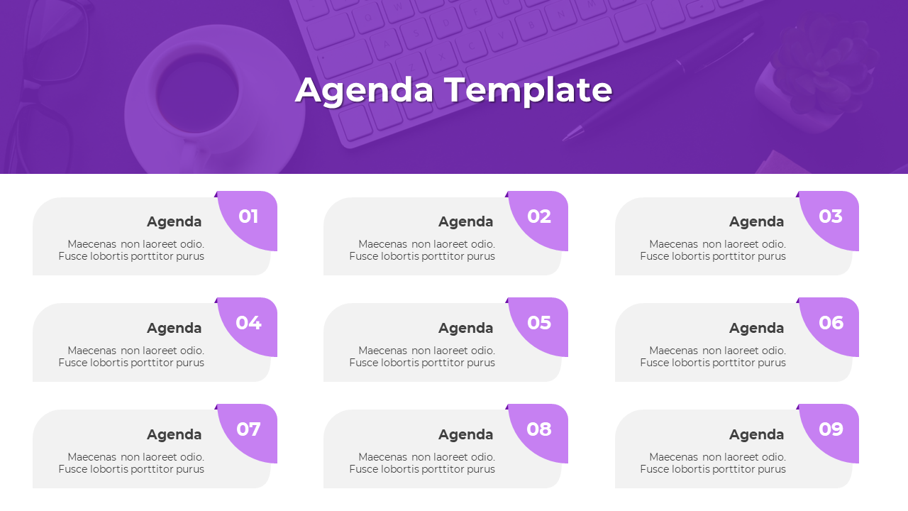 Easy To Edit This Agenda PowerPoint And Google Slides