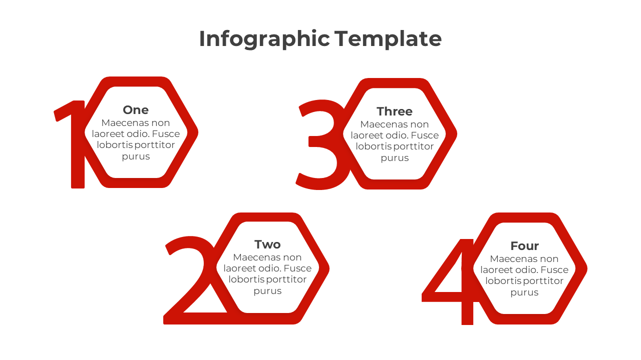 Infographic Presentation Template-4-Red
