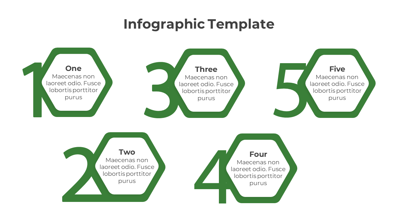 Infographic Presentation Template-5-Green