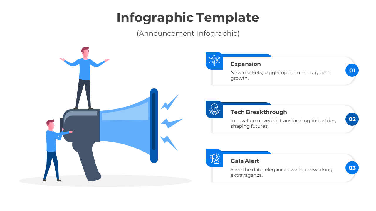 Best Announcement Infographic PPT And Google Slides