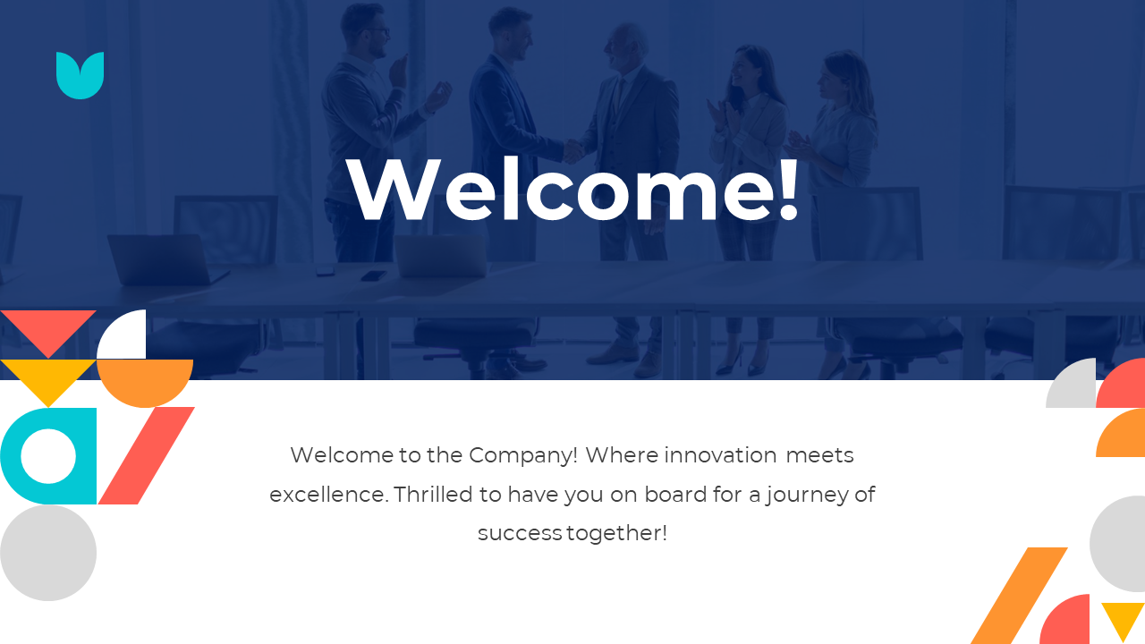 Professional Welcome PPT And Google Slides Template