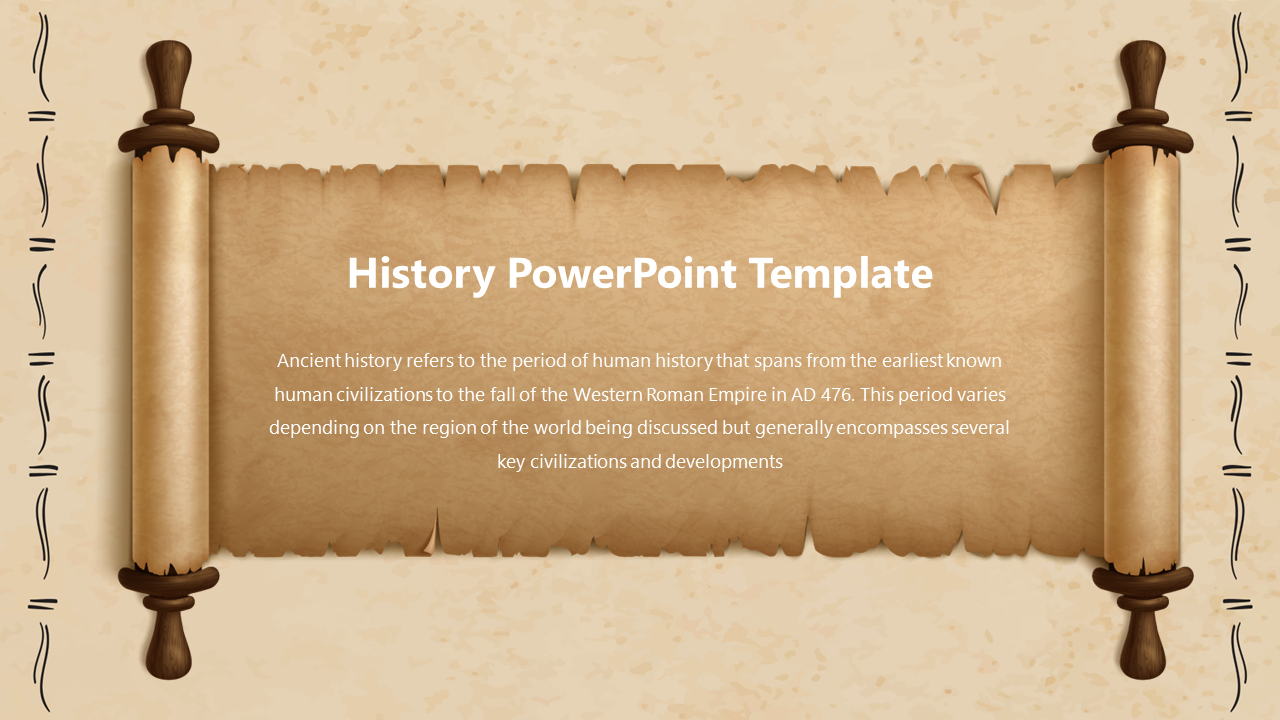 Ready To Use History PowerPoint And Google Slides Template