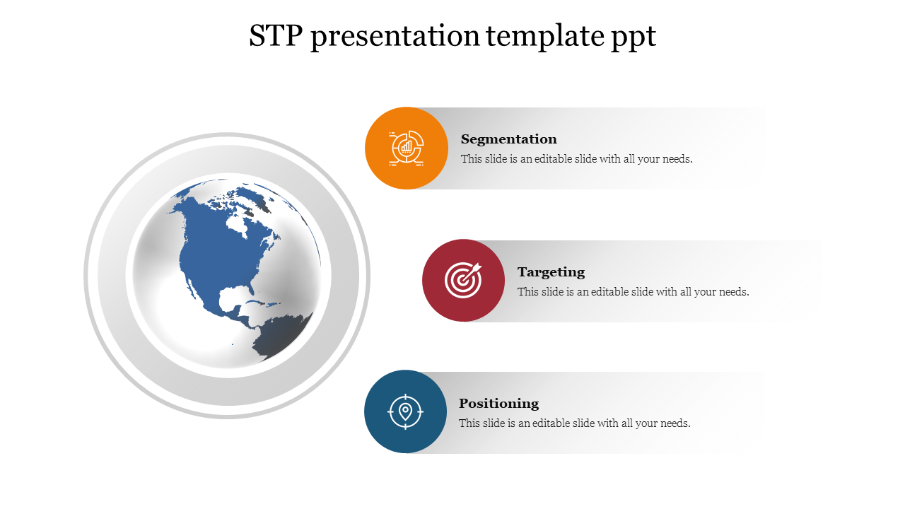 STP Presentation Template PPT Designs