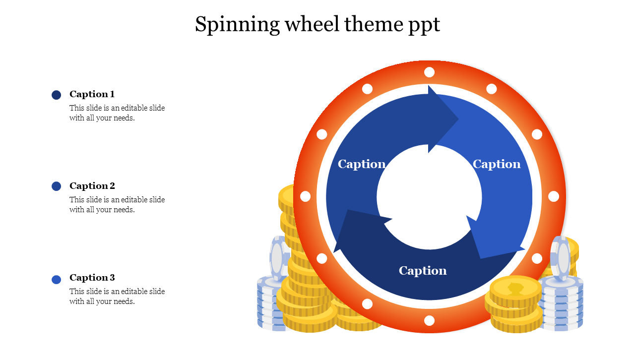 Best Spinning Wheel Theme PPT 