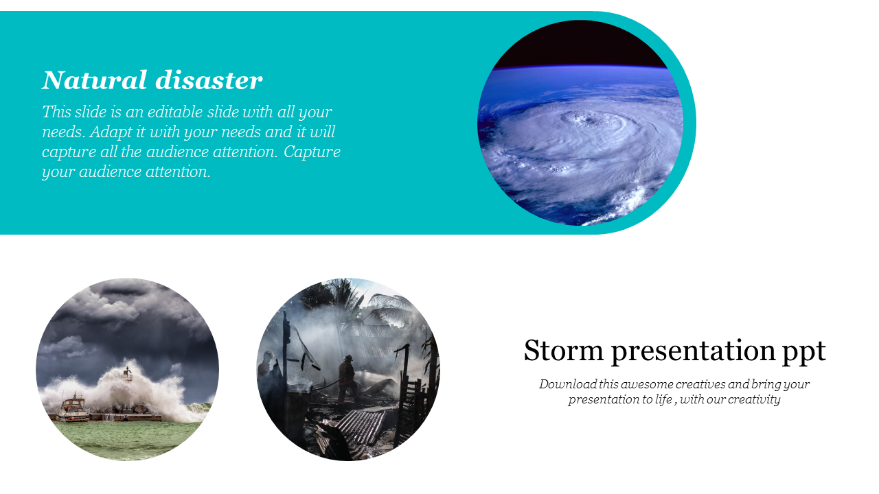 Innovative Storm Presentation PPT 