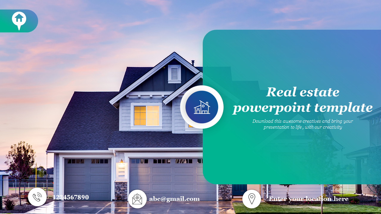 Free - Amazing Real Estate PowerPoint Template Presentation