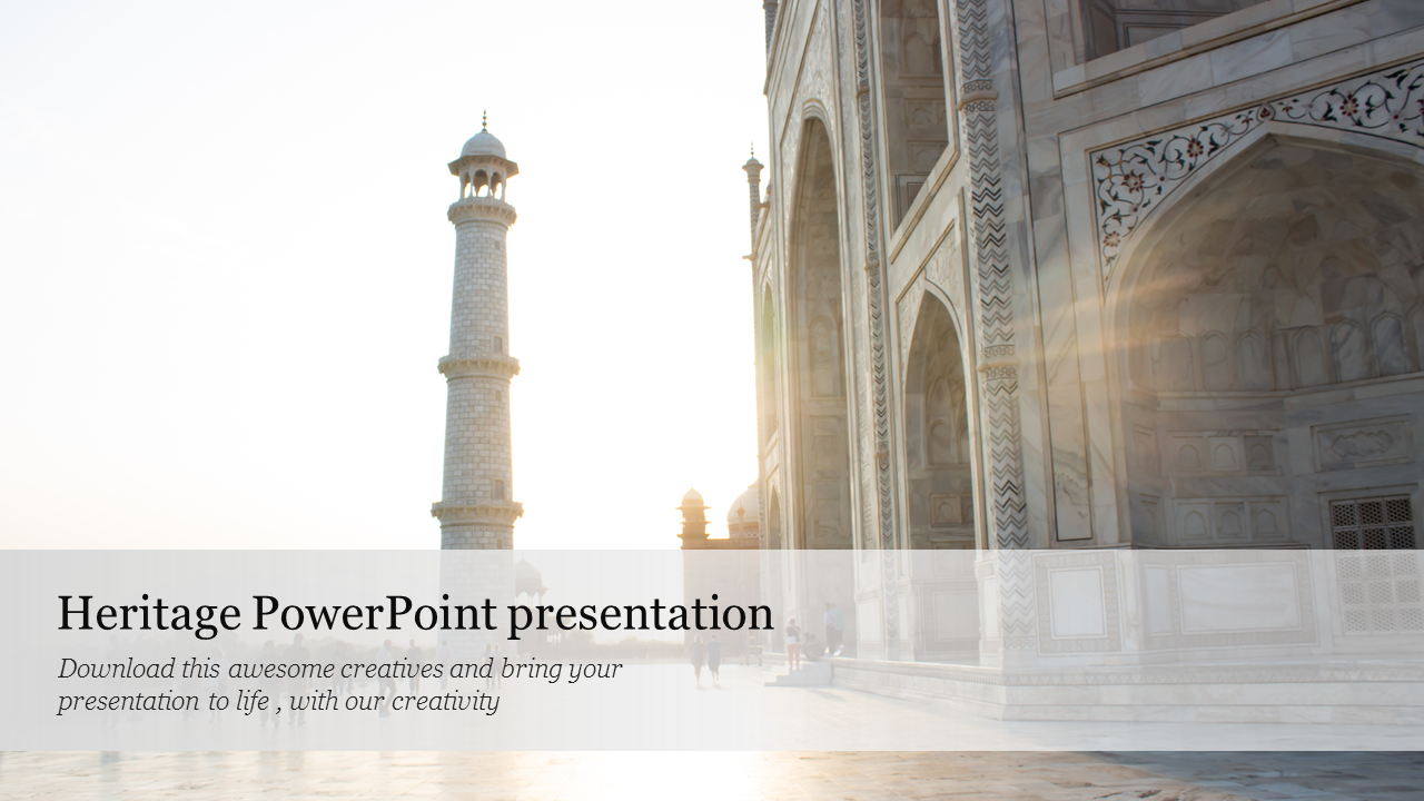 Editable Heritage PowerPoint Presentation 