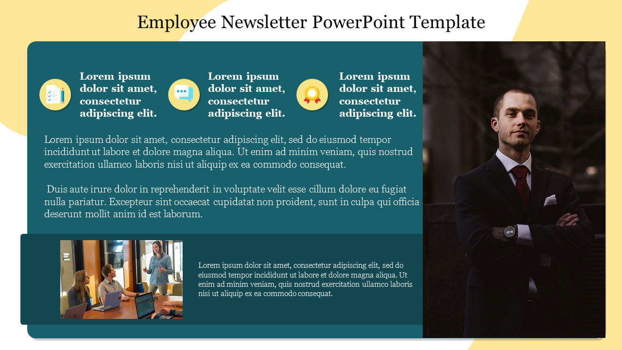 Free Newsletter PowerPoint Templates And Google Slides