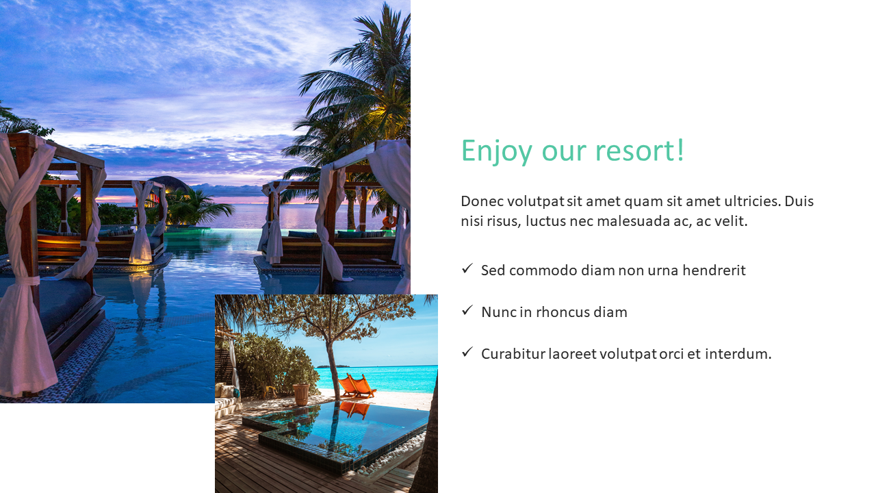 Resort PowerPoint Template PPT Download