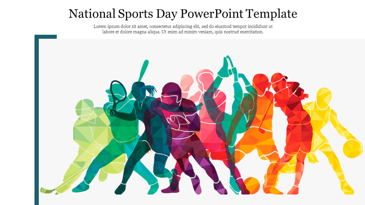 National Sports Day PowerPoint Template & Google Slides