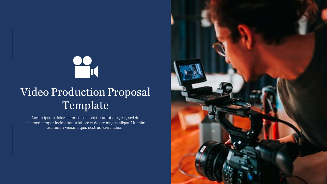 Portfolio Video Production Proposal Template In Video Production Proposal Template
