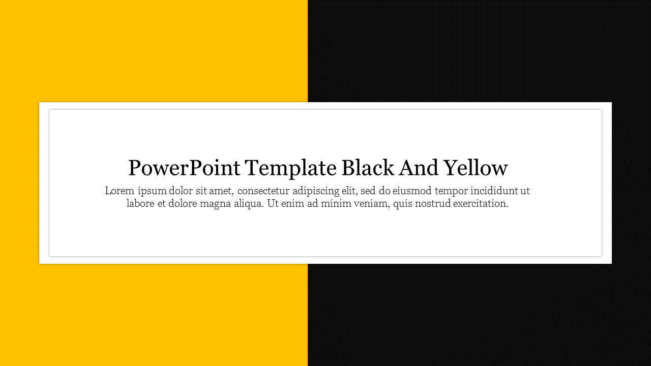 Mẫu powerpoint đen và vàng là sự kết hợp hoàn hảo giữa sự trang nhã và chuyên nghiệp. Sử dụng mẫu này, bạn có thể trình bày bất kỳ nội dung nào của mình một cách thu hút và ấn tượng. Hãy xem ngay hình ảnh để biết thêm chi tiết về mẫu powerpoint này.