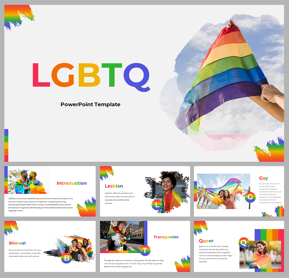 Ready To Get LGBTQ PowerPoint And Google Slides Templates Ready To Get LGBTQ PowerPoint And Google Slides Templates