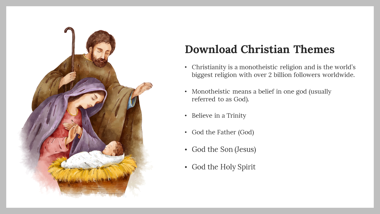 Free - Christian Themes PowerPoint And Google Slides Templates